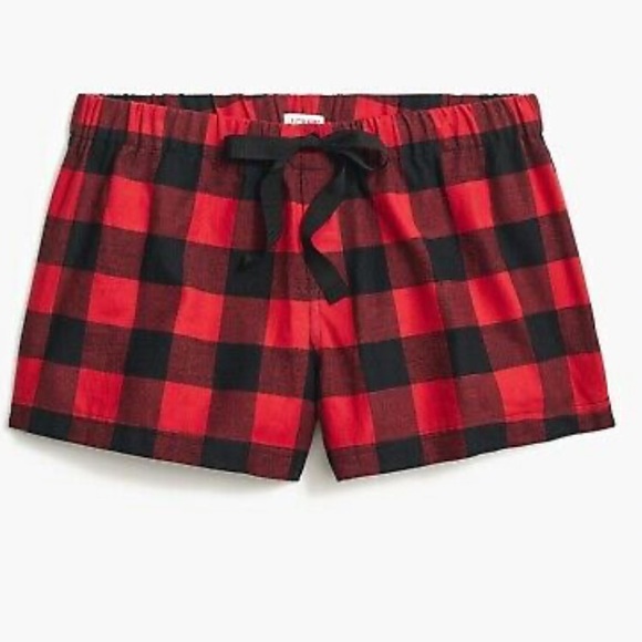 J. Crew Other - J crew plaid flannel pajama shorts